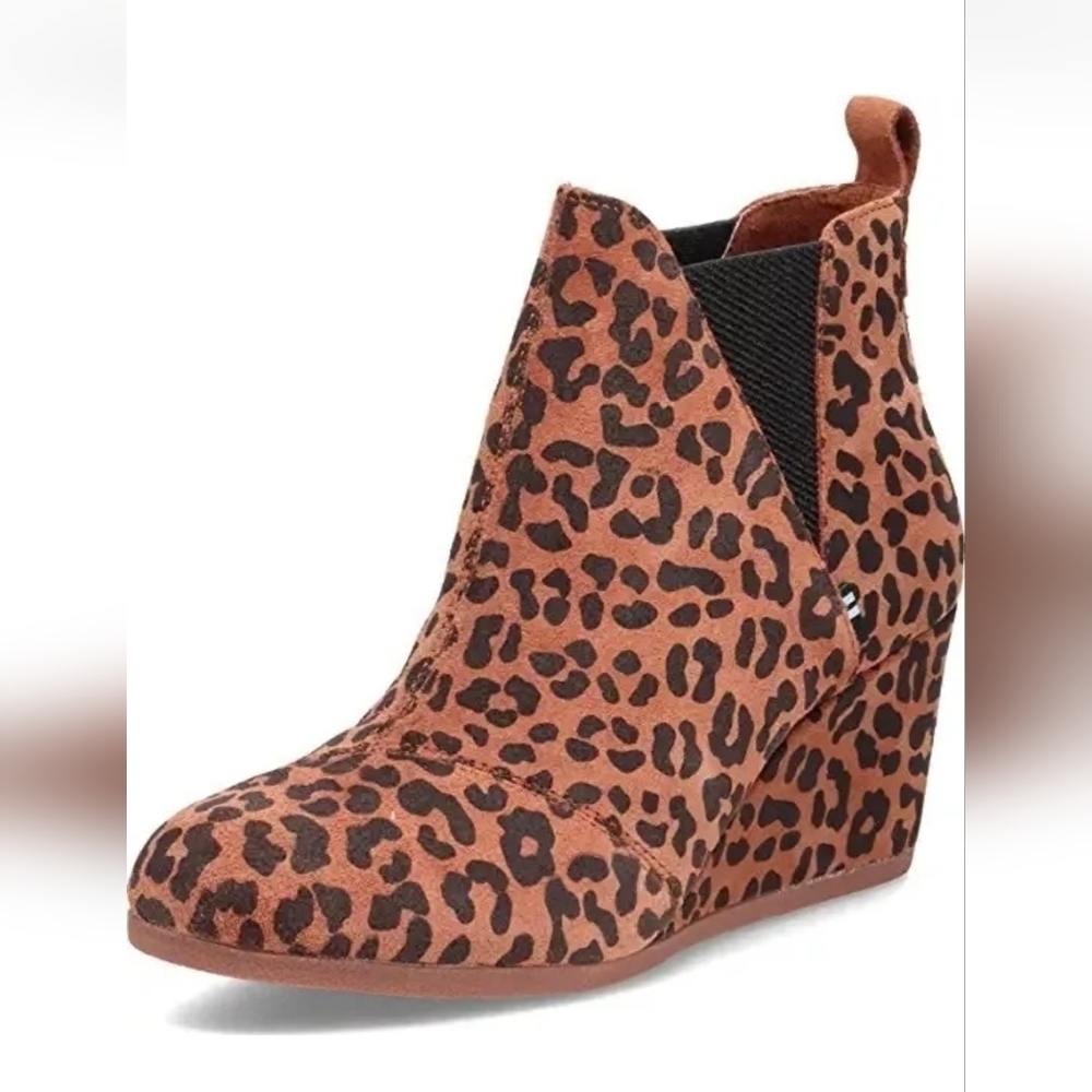 *NWOB* Toms Kelsey Ember Cheetah Ankle Boot